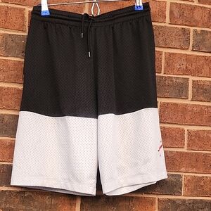 Black and Gray Men's Shorts